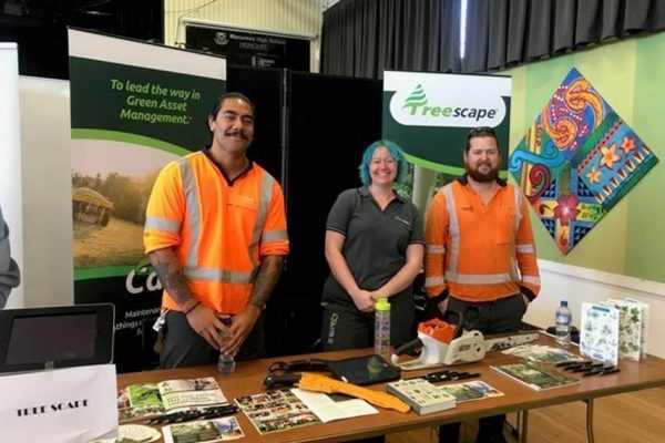 Treescape Team at Manurewa High School Careers Day